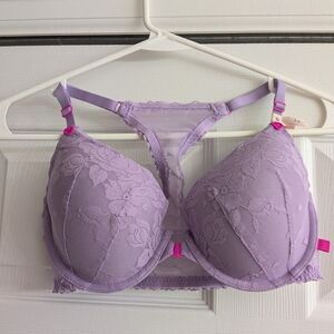 Victoria's Secret Lilac Lace Bra